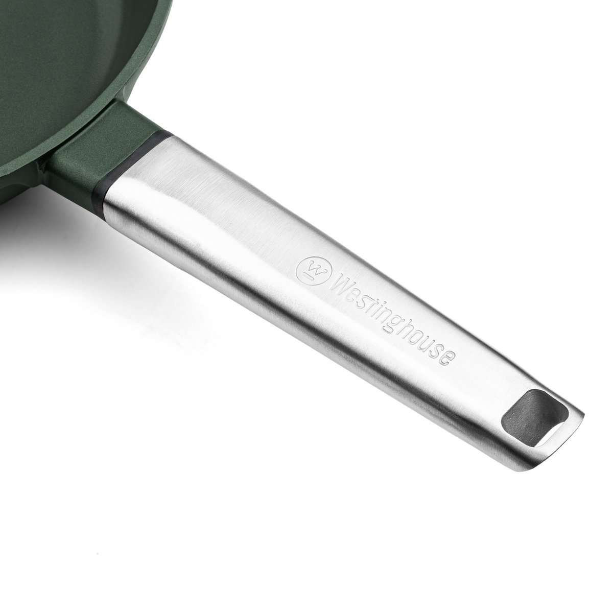 Westinghouse Performance 7-delige Pannenset – Koekenpan + Braadpannen + Hapjespan + Wokpan + Grillpan + Steelpan – Inductie – Groen – foto 5