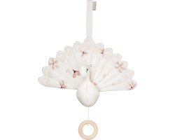 Product: Cam Cam Copenhagen - Muziekmobiel Pauw - Muziekmobielen - Windflower Creme, van het merk 