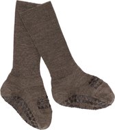 GoBabyGo - Wollen Sokken - Sokken - Brown Melange 12-24 maanden