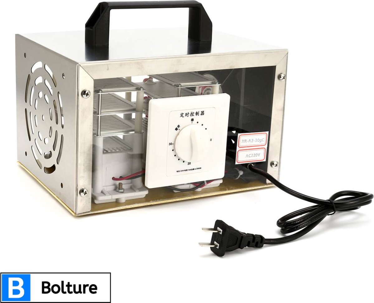 Bolture Ozongenerator - Ozon Generator - Luchtreiniger - Sterilisator Elektrisch - 30 g/u