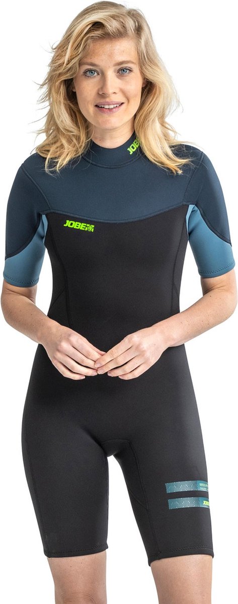 2025 Jobe Dames Sofia 3/2mm Rug Ritssluiting Shorty Wetsuit -