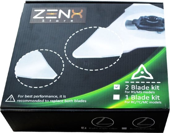 Robomow - 2 X reservemessen- DUO PACK voor beste resultaat- geschikt voor de Robomow modellen RC, RS, MC , MS, TC, TS en City MC bij ZENXSTORE van Robomow — afbeelding 2