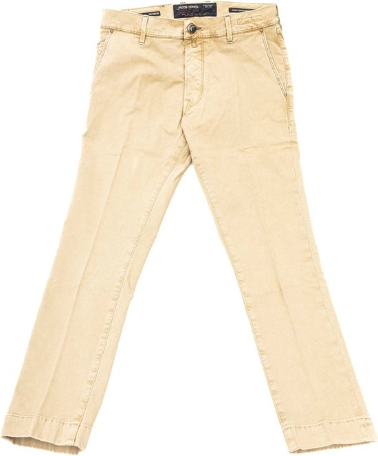 Pantalon Chino Jacob Cohen Academy – Couleur Beige Sable, Taille 33, Neuf Avec étiquettes