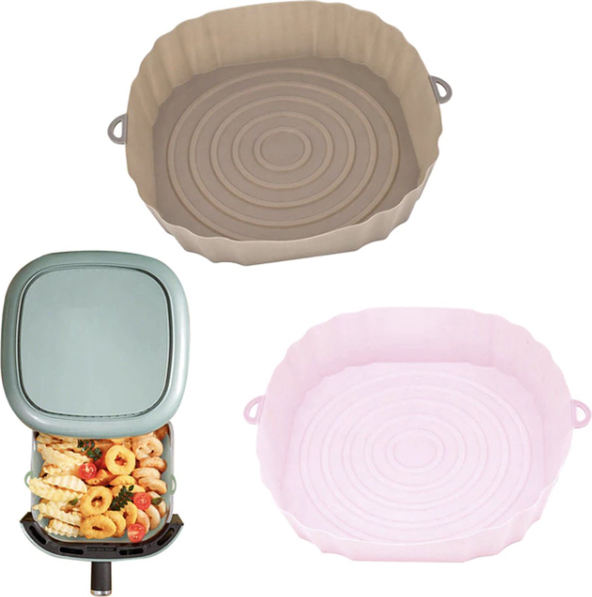 Lot De 4 Bacs à Papier Empilables A4 - Organisateur Bureau Transparent