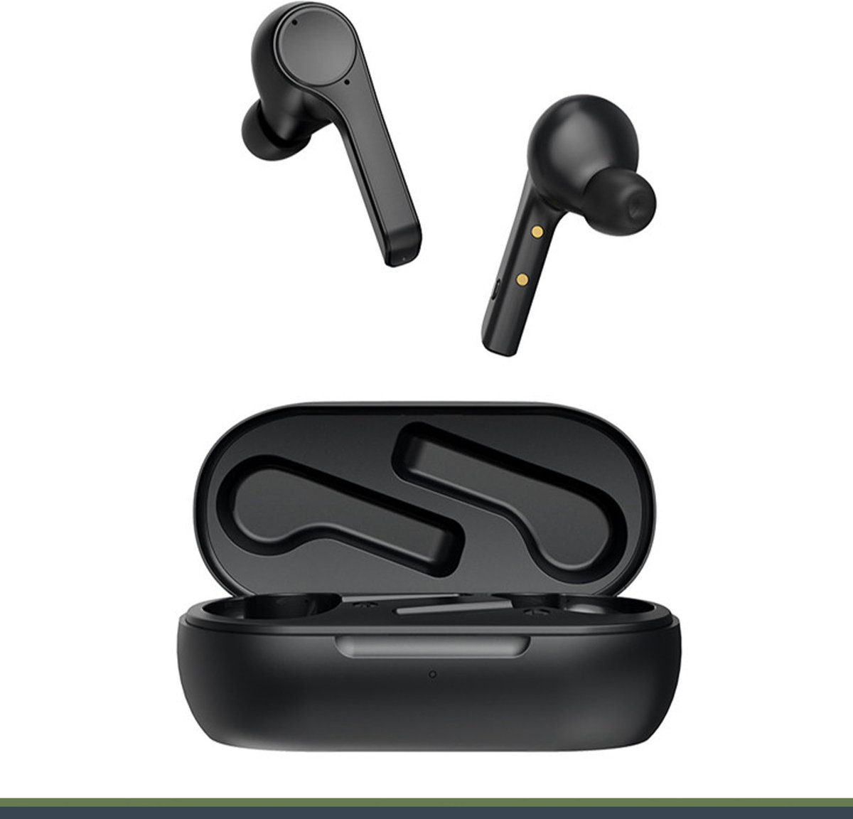 Foresta H2 Pro Draadloze Oortjes - Earbuds - Wireless - Bluetooth Oordopjes - Zwart