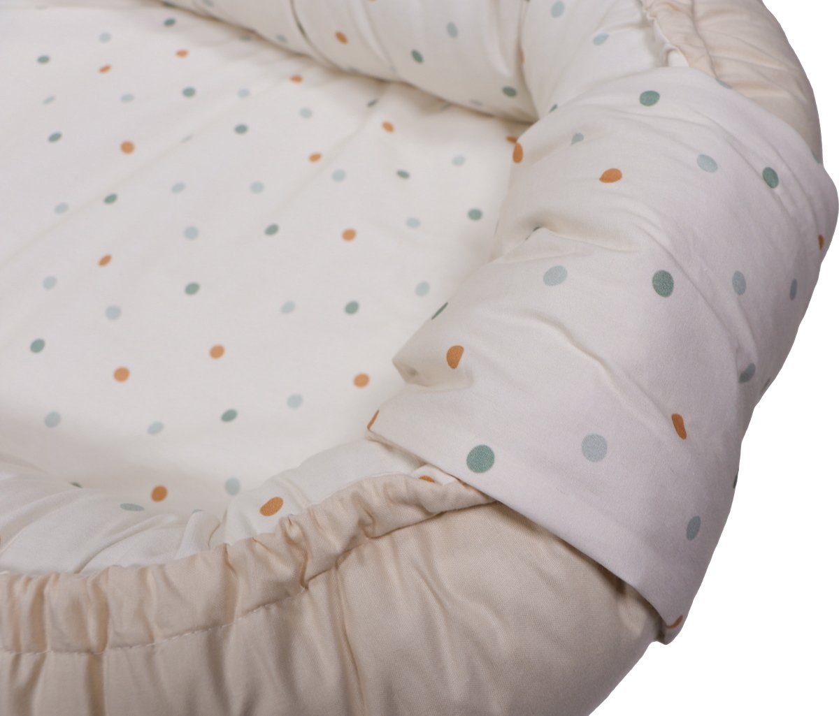 MamaLoes Stippen Omkeerbaar Babynest | MamaLoes