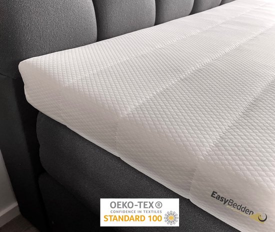 EasyBedden® Topdekmatras Stevig Koudschuim 160x220  circa 7 cm