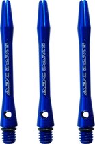 ABC Darts - Dart Shafts - Aluminium Blauw - Short - 3 Sets (9 stuk)