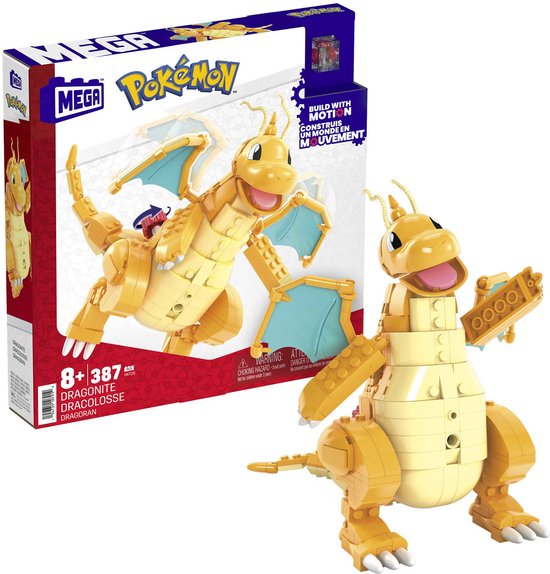 MEGA - Pokémon Dragonite - Bouwspeelgoed