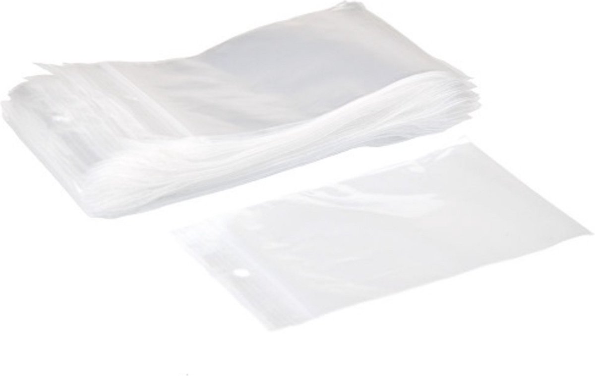 Petits sacs zip lock 6x4cm - Sachet de 100 pièces - Transparent - Livraison  gratuite