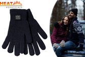 Thermo Handschoenen Winter – Unisex - Blauw - Navy - S/M - Handschoenen Dames - Handschoenen Heren - Wanten