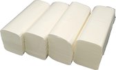 WillieJan Papieren handdoekjes Multifold – Smalle rug – 2 laags – Premium Cellulose – 4 x 150 stuks