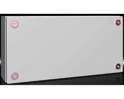 Rittal KX 1532.000 Installatiebehuizing, Wandbehuizing 400 x 200 x 120 Plaatstaal Lichtgrijs 1 stuk(s)