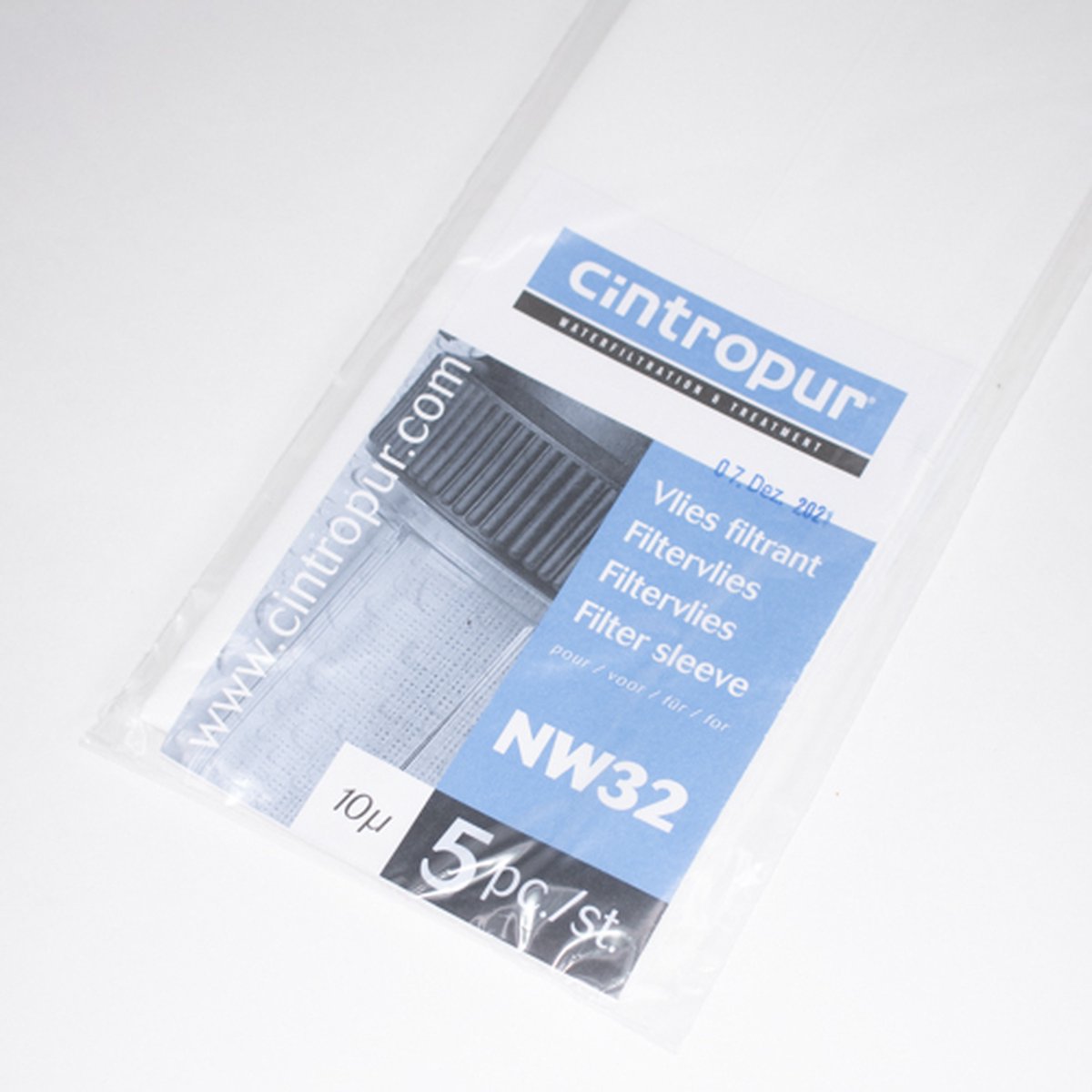 Cintropur filtervlies NW32 - 10 micron