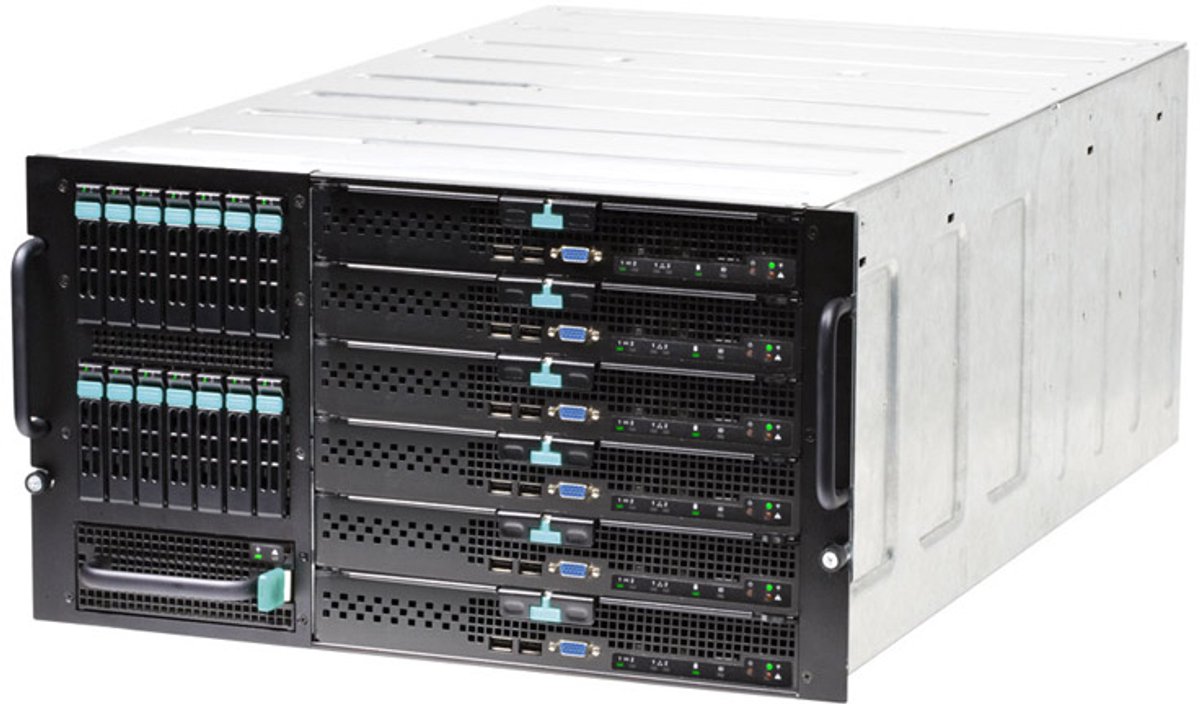 Intel MFSYS25V2 computerbehuizing Rek Zwart, Grijs 1000 W