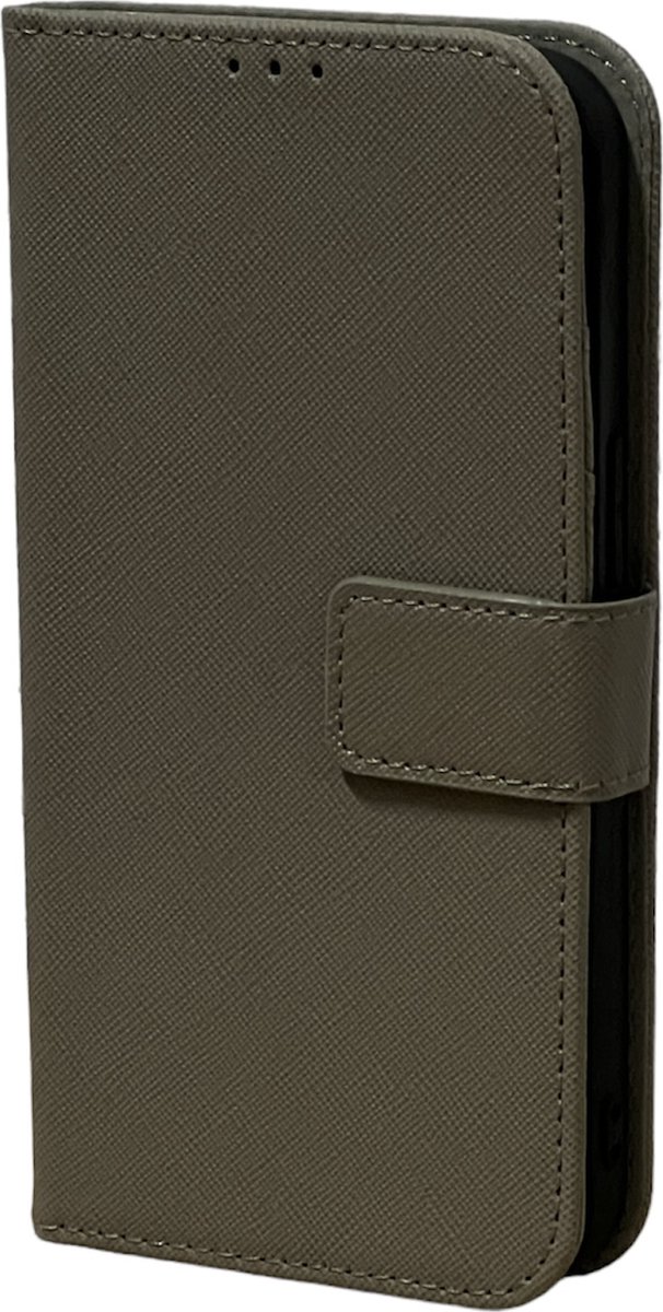 PU Wallet Premium iPhone 13 Pro fox grey