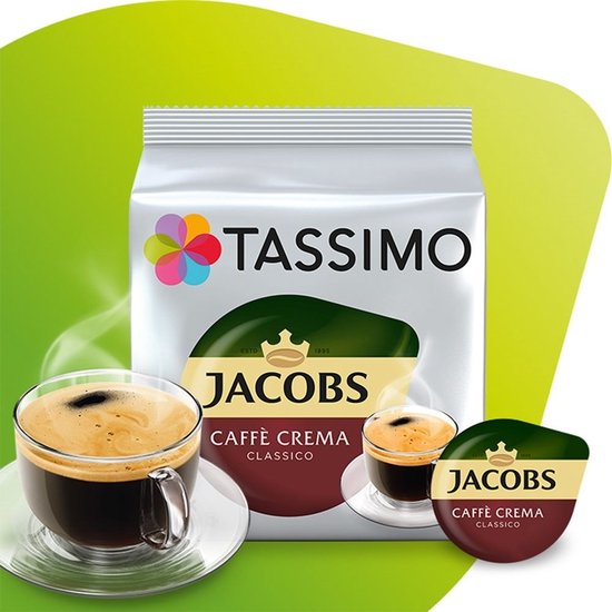 Dosettes Jacobs Caffè Creme Classico XL, T Disc Tassimo