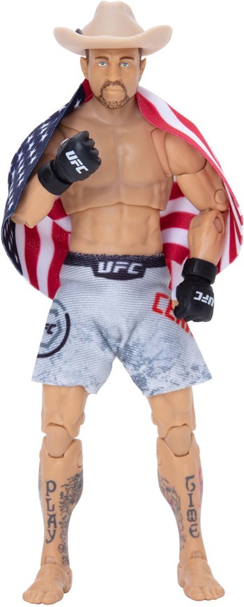UFC: Ultimate Series - Figurine articulée Donald Cerrone Shorts White