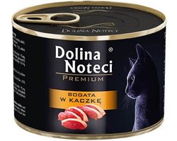 Dolina Noteci Premium rijk aan eend - nat kattenvoer - 185g