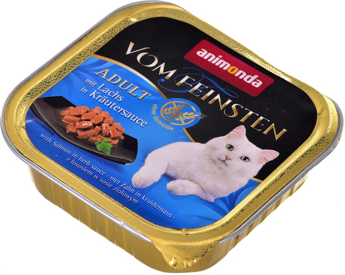Animonda Animonda Vom Feinsten Adult - Graanvrij Zalm - 32 x 100 g