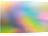 WallClassics - PVC Schuimplaat- Vervaagde Pastelkleuren - 105x70 cm Foto op PVC Schuimplaat