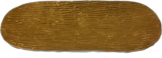 Sam & Sara decoratieve schaal goud 14*35,5 cm