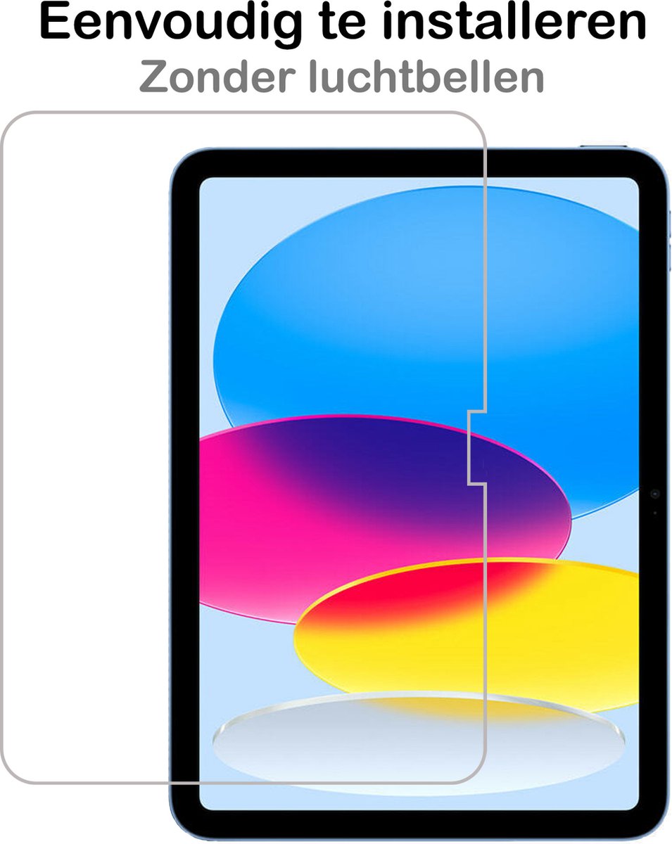 Kristalheldere gehard glas screenprotector voor Apple iPad A16 10,9 / 11 inch (10e & 11e generatie) - Afbeelding 3