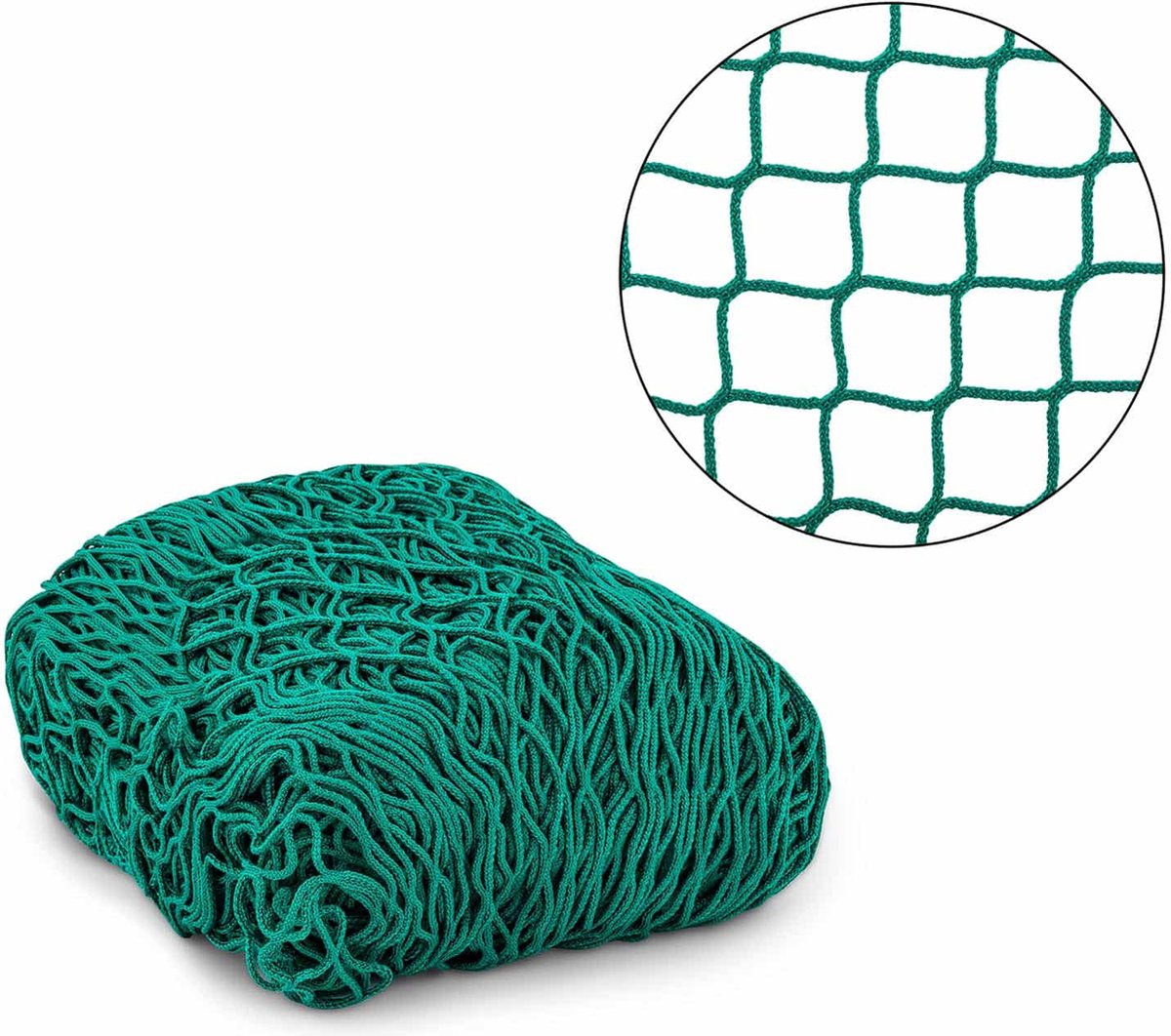 Aanhanger afdeknet PP 2.3 mm maaswijdte 45 mm 3,00 x 4,00 m zonder spantouw