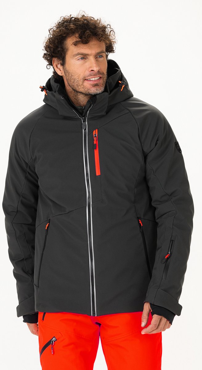 Falcon Man Ski Jacket Spectro - Wintersportjas Voor Heren - Grijs/Oranje -  XL | bol.com