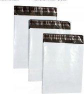 Verzendzakken - 200 stuks - Verpakkingsmaterialen - Webshop - A4 - Opsturen - Verzenden - Plastic zakken - Plakstrip