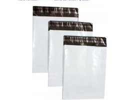 Verzendzakken - 200 stuks - Verpakkingsmaterialen - Webshop - A4 - Opsturen - Verzenden - Plastic zakken - Plakstrip