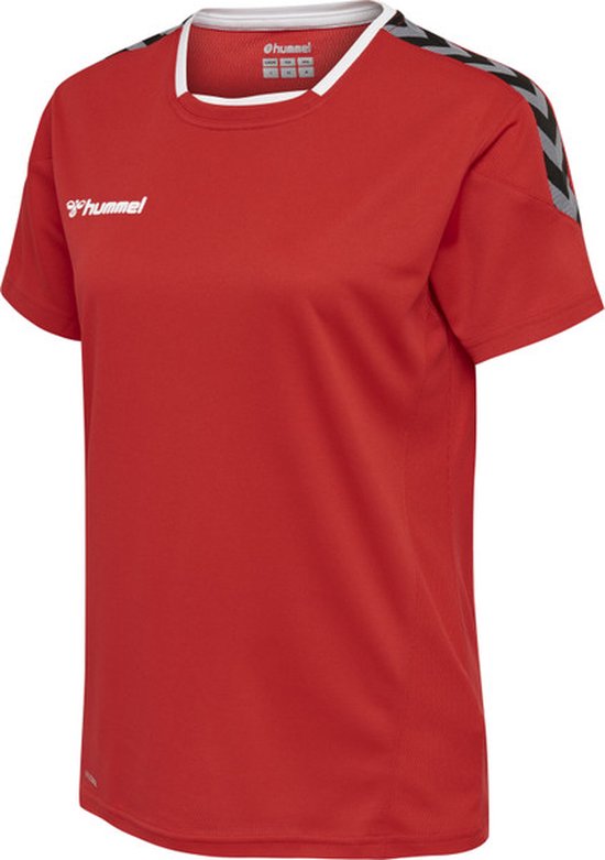 Hummel Authentic Poly Shirt Dames - sportshirts - rood - Vrouwen