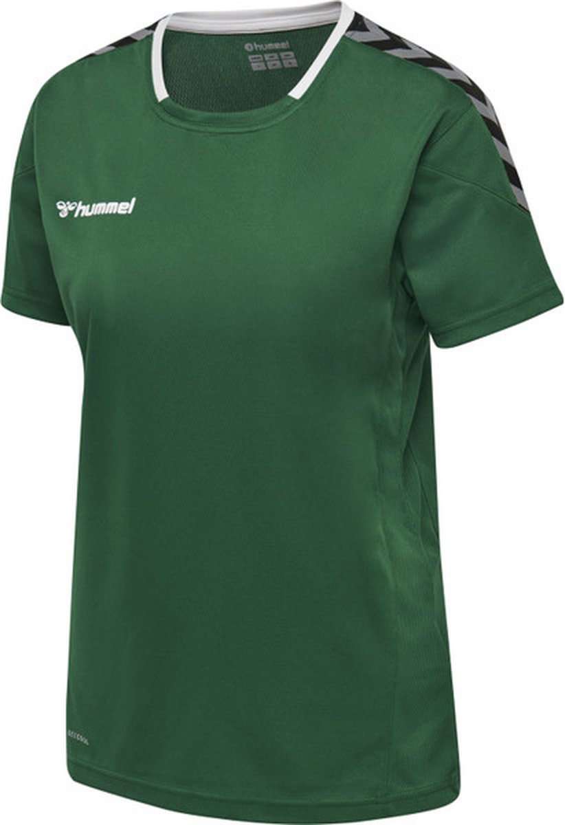 Hummel Authentic Poly Shirt Dames - sportshirts - groen - Vrouwen