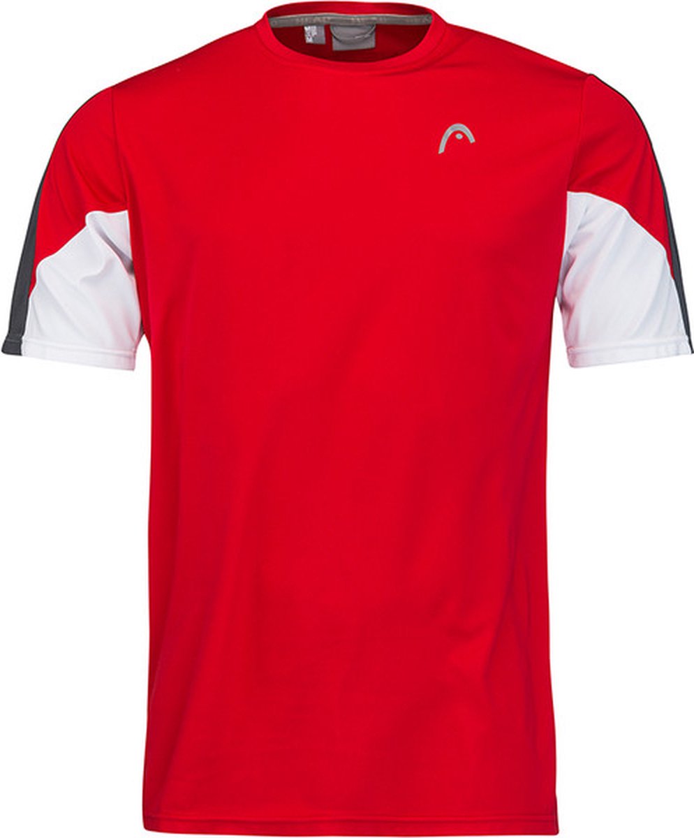 Head Club Tech Shirt Jongens sportshirts – Mannen Rood