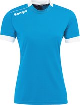 Kempa Player Shirt Dames Kempablauw-Wit Maat XL
