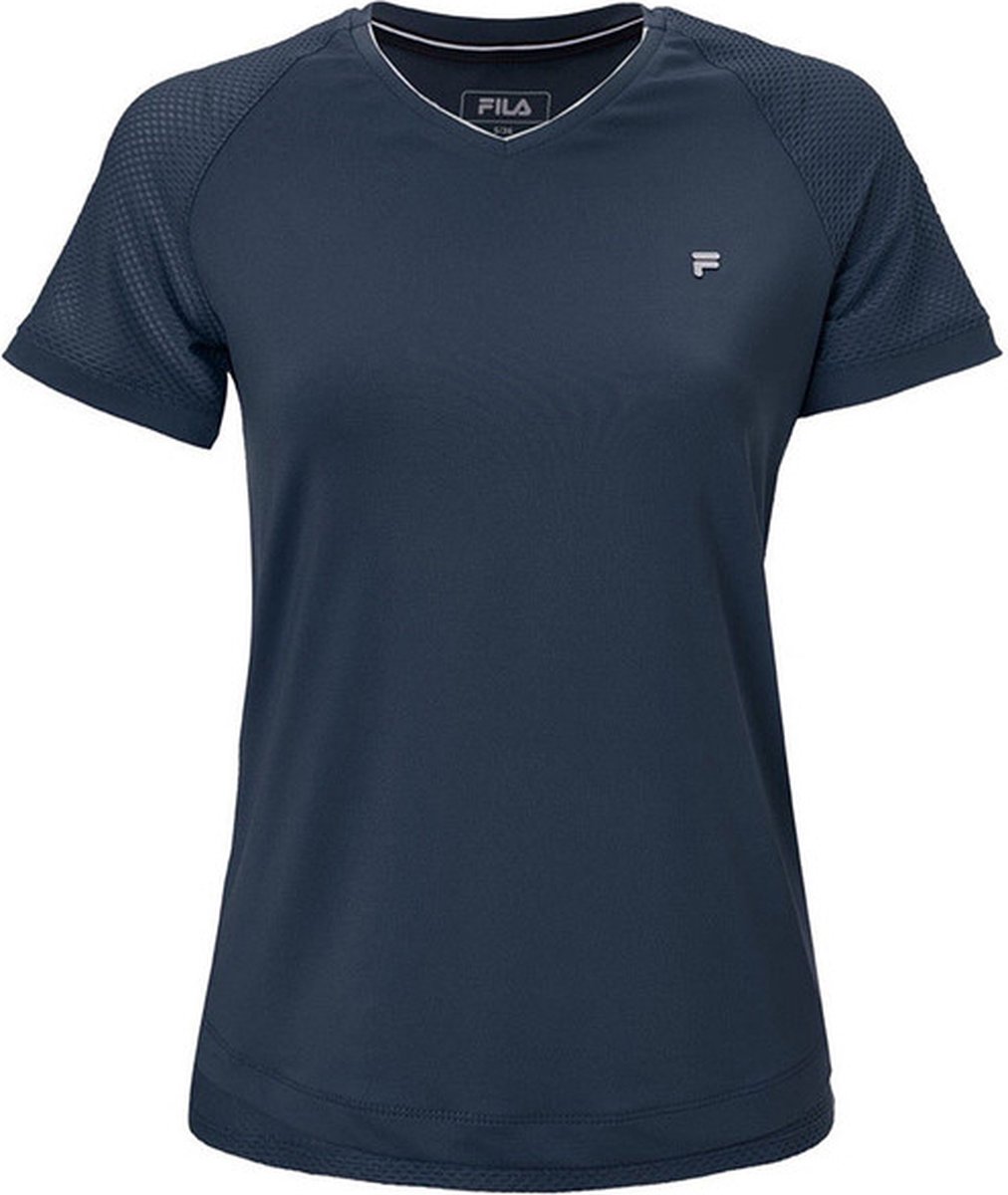 Fila Johanna T-Shirt - sportshirts - Blue - Vrouwen