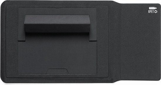 Housse pour ordinateur portable - Sacoche pour ordinateur portable - Housse - 15 pouces - Multifonctionnel - 39 x 28,5 cm - RPET - Polyester - noir