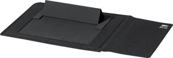 Housse pour ordinateur portable - Sacoche pour ordinateur portable - Housse - 15 pouces - Multifonctionnel - 39 x 28,5 cm - RPET - Polyester - noir