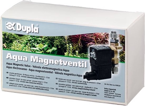 Dupla aqua magnetventil | CO2 aquarium