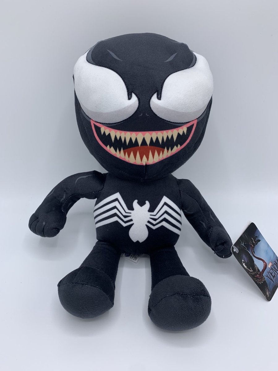 Marvel - Venom knuffel - 30 cm - Zwart - Pluche | bol