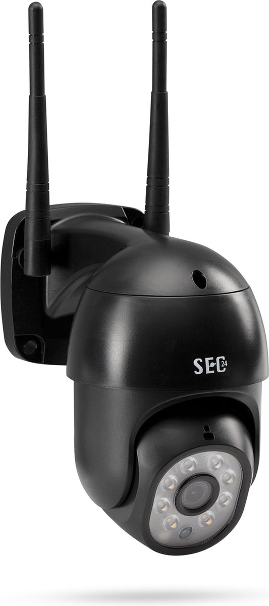 SEC24 CAM216Z Dome Camera zwart - IP Camera draai- en kantelbaar voor buiten - FHD 1080P - Kleuren nachtzicht – foto 4