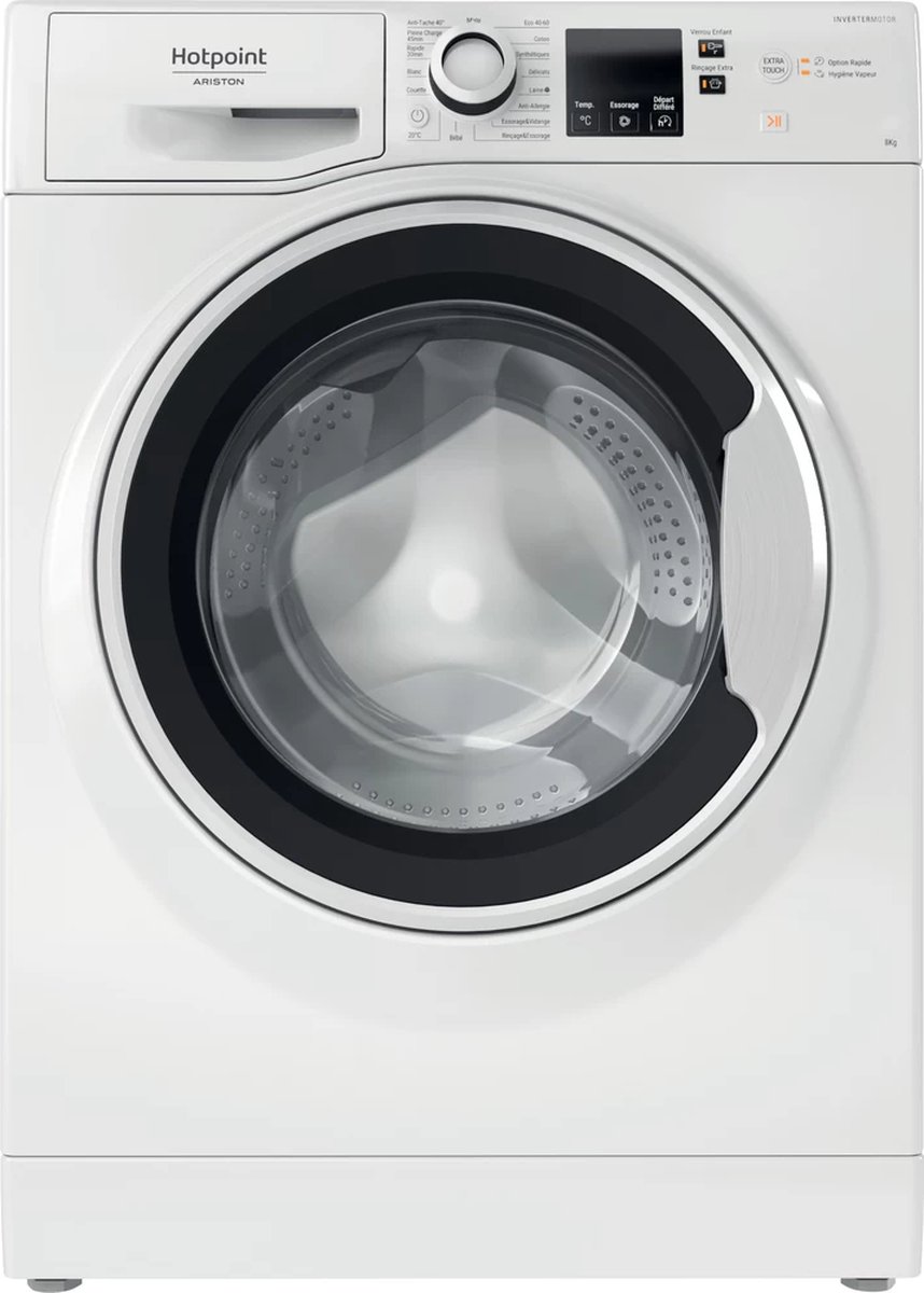Hotpoint Wasmachine | Model NSH844CWWFRN | Voorbelading | 8 kg | 1400 rpm