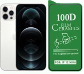 IPhone 12 MINI Screenprotector Folie Anti-Shock 100D HD Explosion-proof Ceramics Protector Film -1 STUK
