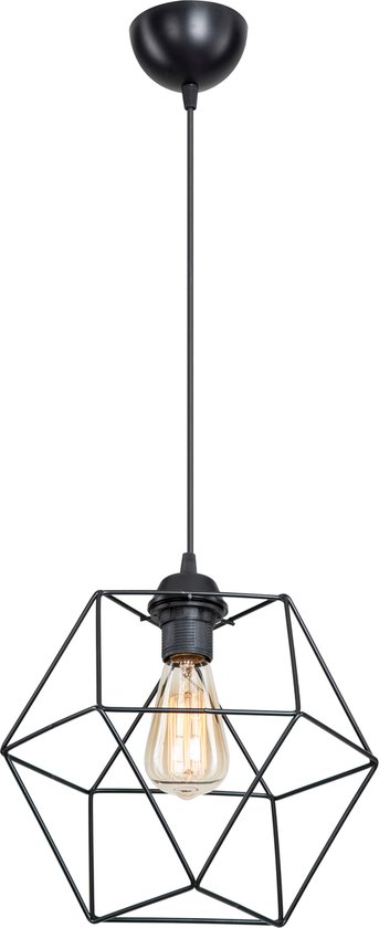 Hanglamp Bebington E27 zwart