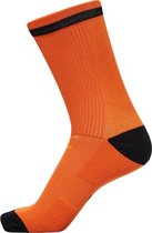 Hummel Action Indoor Sock - chaussettes de sport - orange/noir - Unisexe