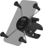 Low-Profile RAM® Small Tough-Claw™ met Large Phone X-Grip™ RAM-HOL-UN10-400-1U