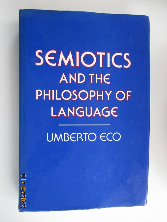 Semiotics and the Philosophy of Language - cover