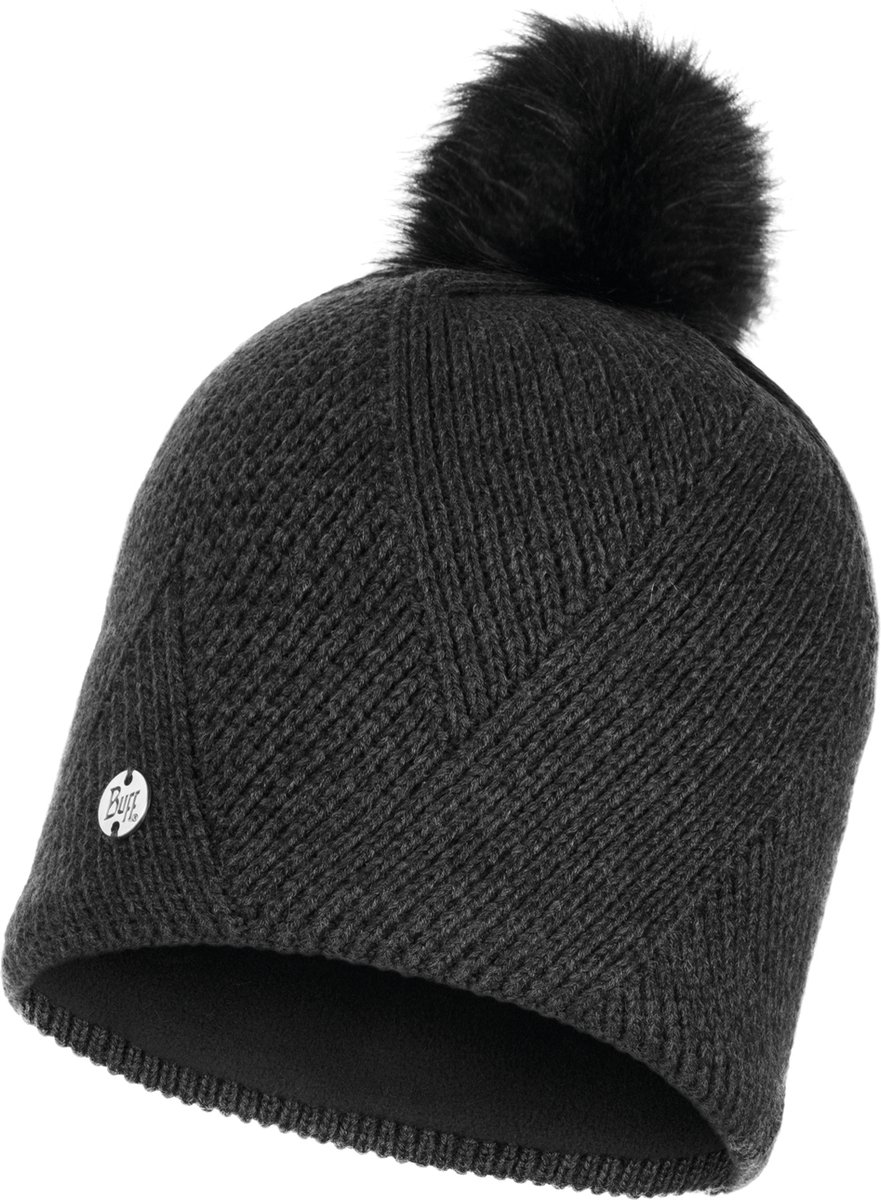 BUFF® Knitted & Polar Hat Disa Black - Muts