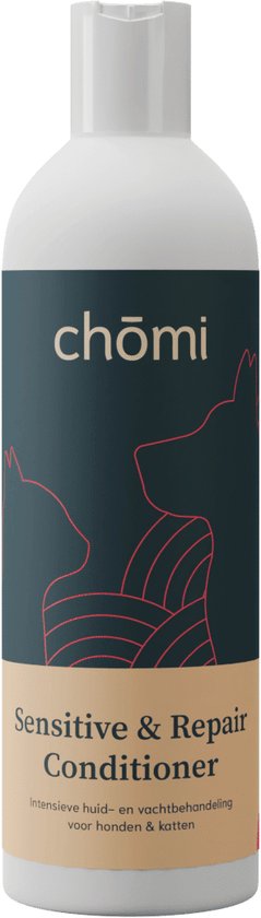 Chōmi Pets - Honden & Katten Sensitive & Repair Conditioner - 200ml - honden anti klit - gevoelige huid - 100% natuurlijk - Anti klit shampoo honden