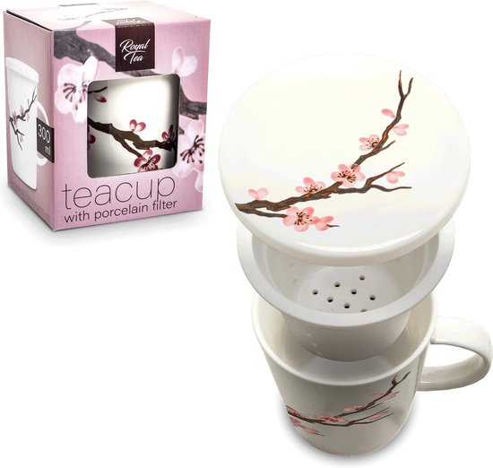 luxe - Theebeker - Theefilter - Japans - Thee beker - Porselein servies - Theeglas - Verse thee - Mok - Theemok - Theezeef - Thee filter - Thee cadeau - Kerstcadeau - Kerstpakket - Kerstpakket vrouw - Kerstcadeau voor vrouwen - Kerstpakket mannen